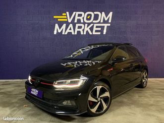 volkswagen polo vi gti 2.0 tfsi 200ch dsg6-toit ouvrant panoramique-virtual cockpit-sièges chauffants-85 000km