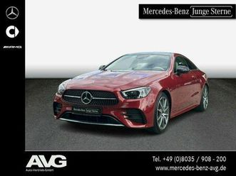 mercedes-benz e 450 4m coupé amg 360° distronic multibeam burm