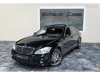 mercedes-benz classe s 63 amg l w221 v8 atmo 525cv - collector - 1ère main avec 55.000 kms