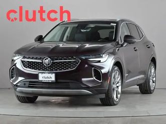2022 buick envision avenir awd w/ apple carplay, heated front se