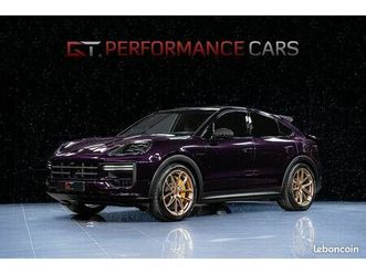 porsche cayenne turbo gt v8 4.0 e-hybride 739 ch - carbone - couleur pts
