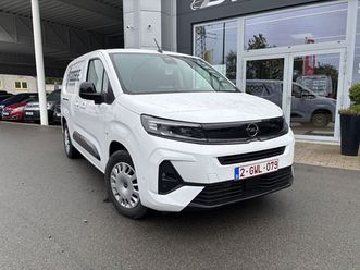 opel combo new combo cargo electric l2h1 heavy 50 kwh