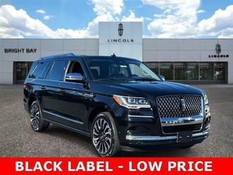 used 2022 lincoln navigator l black label