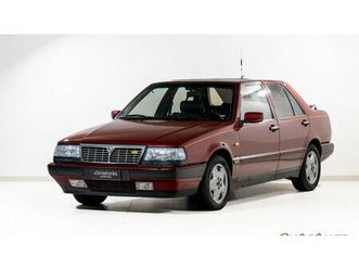 1989 lancia thema rosso manuel conduite à gauche in itali...