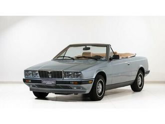 1986 maserati biturbo spyder a vendre