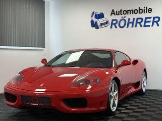 ferrari 360 modena schalter / unfallfrei / deutsches fzg