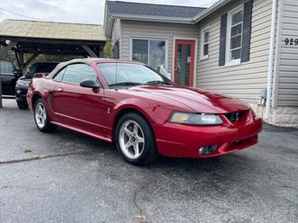 used 2001 ford mustang svt cobra