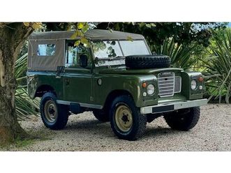 1978 land rover series 3 vert foncé manuel, 4 vitesses co...