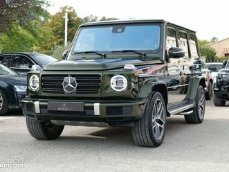 mercedes classe g benz 500 amg line 422 ch vert olive francais