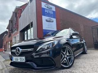 ② mercedes c63 amg break v8 bi-turbo 2018 90.000 km — mercedes-benz — 2ememain