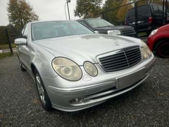 ② mercedes e200 cdi avangarde automaat bj 2003 km 221.960 — mercedes-benz — 2ememain
