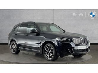 bmw x3 xdrive20d m sport 2.0 5dr
