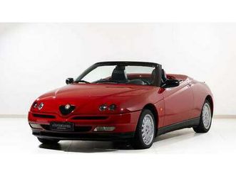 1995 alfa romeo spider rosso manuel conduite à gauche in...