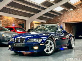 bmw z3 roadster 2.8l 192 ch bleu montréal suspensions sport m, sièges chauffants carnet et historique état exceptionnel