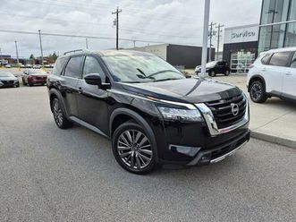 used 2023 nissan pathfinder sl premium heads up display - leather - bose sound system