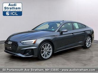 certified 2025 audi a5 sportback 45 s line premium