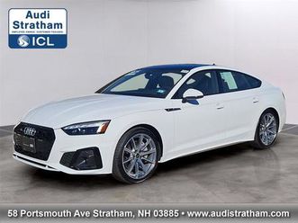 certified 2025 audi a5 sportback 45 s line premium