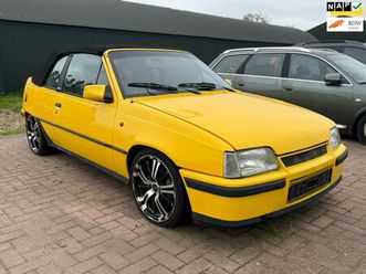 opel kadett - 2.0i gsi | knal gele cabrio