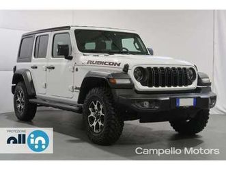 jeep wrangler unlimited 2.0 turbo rubicon del 2024 usata a venezia