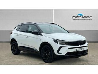 vauxhall grandland 1.2 turbo sri 5dr