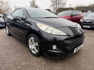 peugeot 207 cc 1.6 hdi active euro 5 2dr