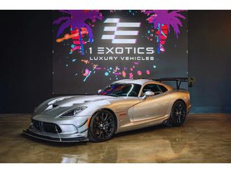 2017 dodge viper acr