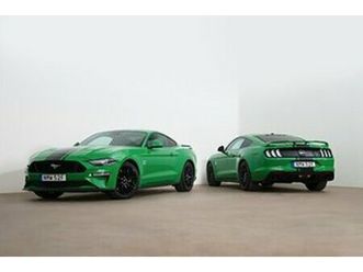 ford mustang gt v8 custom paket 2 / need for green / sv-såld