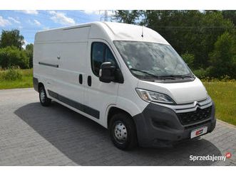 citroen jumper 2,0 hdi 130ps *6-biegów* l3h2 * klimatyzacja * nawi * kamer… kęty - sprzedajemy.pl