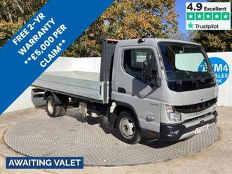 2022 mitsubishi canter d 3c13 3400 lwb dropside euro 6 l=13ft 11 dropside diesel manual