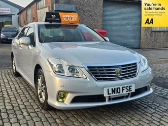 2010 toyota crown 2.5 petrol automatic 5 seats saloon 4dr cc ps saloon petrol automatic