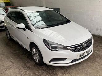 2018 vauxhall astra estate petrol manual