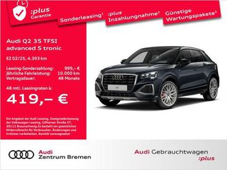 audi q2 35 tfsi advanced s tronic upe54 navi ahk pano