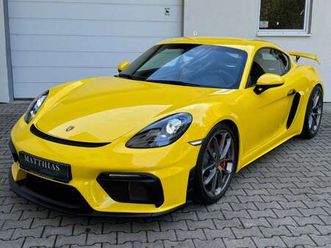 718 cayman gt4/deutsch/unfallfrei/approved/kamer