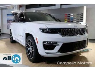 jeep grand cherokee 2.0 atx phev summit reserve 4xe auto nuova a venezia