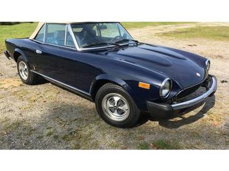 1979 fiat 124 spider original