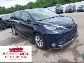 toyota sienna toyota sienna xle 2.5 hybryda 245km