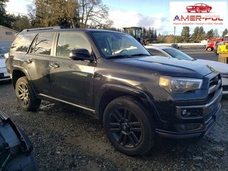 toyota 4-runner 2021, 4.0l, 4x4, limited night shade, od ubezpieczalni 4.0