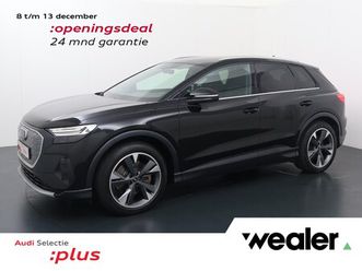 audi q4 e-tron - 40 launch edition advanced 77 kwh | 204 pk | gratis onderhoud t/m 8 jun. 2028 | soh 91% |