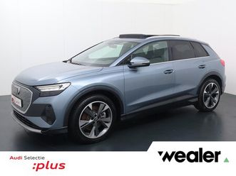 audi q4 e-tron - 40 launch edition advanced plus 77 kwh | 204 pk | gratis onderhoud t/m 3 sep. 2028 | soh 8