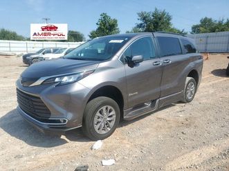 toyota sienna xle, 2023r., 2.5l 2.5 hybryda 245km