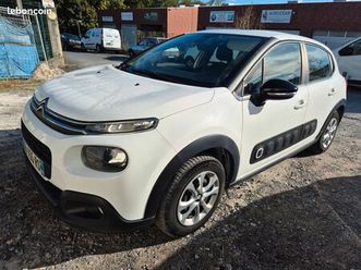 citroen c3 iii societe 2 places essence 80 cv tres bon etat prix ttc affiche