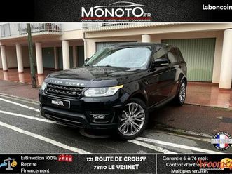 land rover range rover sport autobiography 3.0 tdv6 258 cv boite auto / interieur cuir / camera
