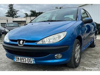peugeot 206 1.4 i 90 ch garantie