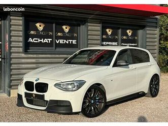 bmw m135i f20 320cv x-drive pack m-performance/key-less/caméra/cuire/gps-pro/jantes 19’/ligne m-performance