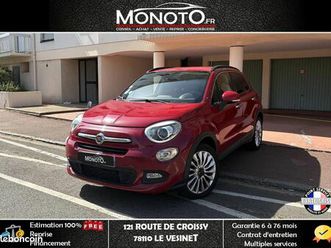 fiat 500x lounge 1.4 multiair 140 cv interieur cuir / radar de recul ar / acces mains-libres