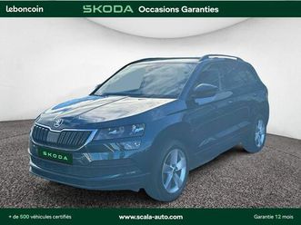 skoda karoq 1.6 tdi 116 ch dsg7 business + attelage + radars av/ar