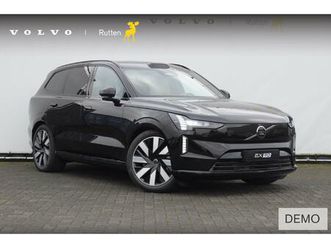 volvo ex90 twin motor ultra / panoramadak / luchtvering (verlaagd) / head-up display / stoelverwarming en stuurwielverwarming / massagestoelen / memory seats / 