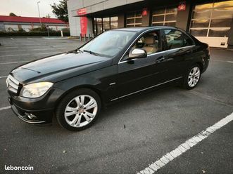 mercedec classe c200 cdi avant-garde 136cv boîte auto première main