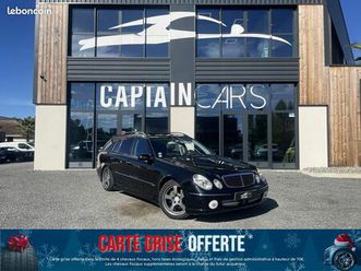 mercedes classe e break e 500 lorinser - bva 7g-tronic break - bm 211 pack luxe avantgarde - bva phase 1