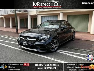 mercedes classe c 220d 194ch amg line toit ouvrant virtual cockpit cam 360° entretien mercedes